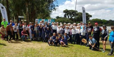 Marinha do Brasil promove em Porto Alegre Rústica Natatória alusiva ao Bicentenário da Independência