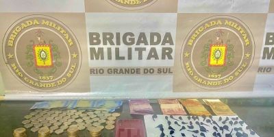 Homem é preso com drogas e dinheiro em Camaquã