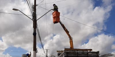 Inicia a implantação da iluminação de led em Camaquã