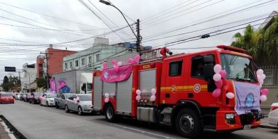 Carreata da Aapecan abre campanha de prevenção ao câncer de mama em Pelotas