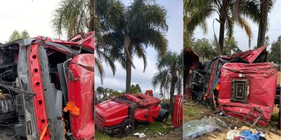 Camaquense sofre grave acidente de trânsito em Dom Pedrito