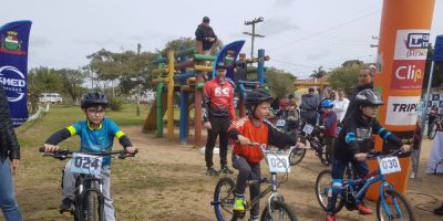 Mais de 80 crianças participam do Desafio Kids de Mountain Bike