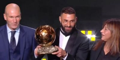 Bola de Ouro 2022: Karim Benzema é eleito o melhor jogador do mundo