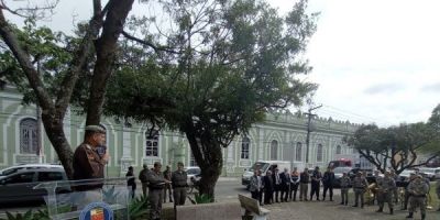 Comando Regional de Polícia Ostensiva Sul homenageia patrono da Brigada Militar