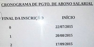 Pagamento do abono salarial do Pis/Pasep já começou. Confira o calendário