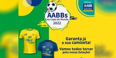 AABB de Camaquã dispõe de camisetas personalizadas da Copa do Mundo