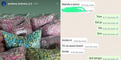 Drogas e armas eram vendidas pelo Instagram e transportadas por motoristas de aplicativo