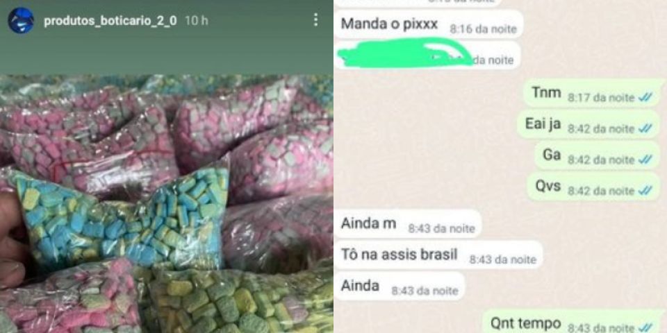 Drogas e armas eram vendidas pelo Instagram e transportadas por motoristas de aplicativo
