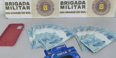 Homem é preso com R$ 2 mil e cartões de outras pessoas em SLS