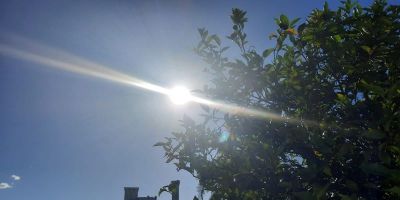 Sol e calor deverão se repetir na quarta-feira em Camaquã e região