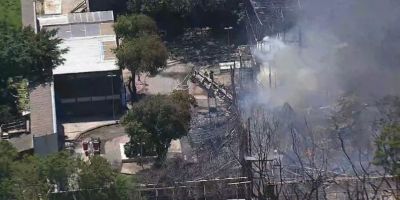 Incêndio atinge cenário de “Todas as Flores” nos Estúdios Globo