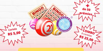 Aapecan realiza bingo beneficente em Pelotas