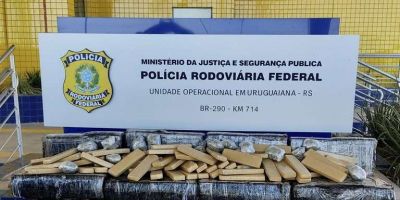 PRF prende traficante e apreende mais de meia tonelada de drogas em Uruguaiana