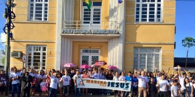 Executivo propõe que Marcha Para Jesus seja incluída no calendário oficial de eventos de Tapes