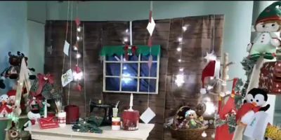 Decoração de Natal da maternidade do HNSA encanta pacientes e visitantes