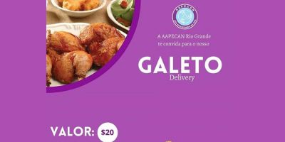 Aapecan realiza galeto delivery para juntar recursos e qualificar a Unidade Rio Grande