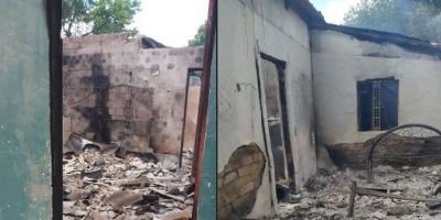 Motorista escolar de Amaral Ferrador tem casa destruída em incêndio e precisa de ajuda