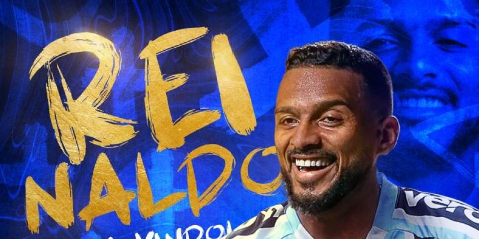 Grêmio anuncia contratação do lateral-esquerdo Reinaldo, ex-São Paulo