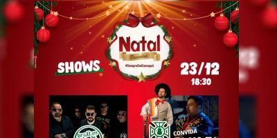 Show de Natal com Capitão Faustino e Teixeirinha Neto acontece nesta sexta em Camaquã