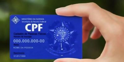 Câmara aprova projeto que torna CPF único registro de identificação