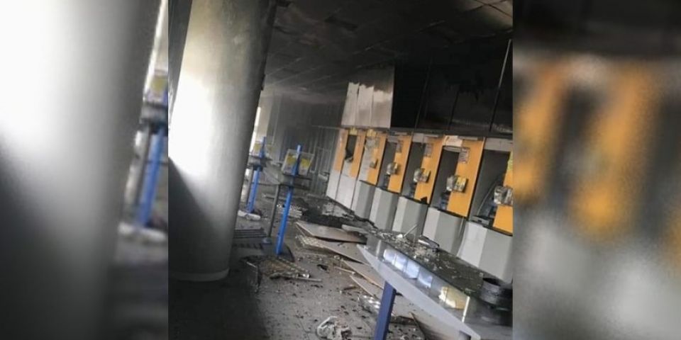Brigada Militar busca autores de incêndio em agência bancária de Camaquã