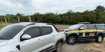 Em menos de uma hora PRF em Santa Maria recupera dois veículos roubados