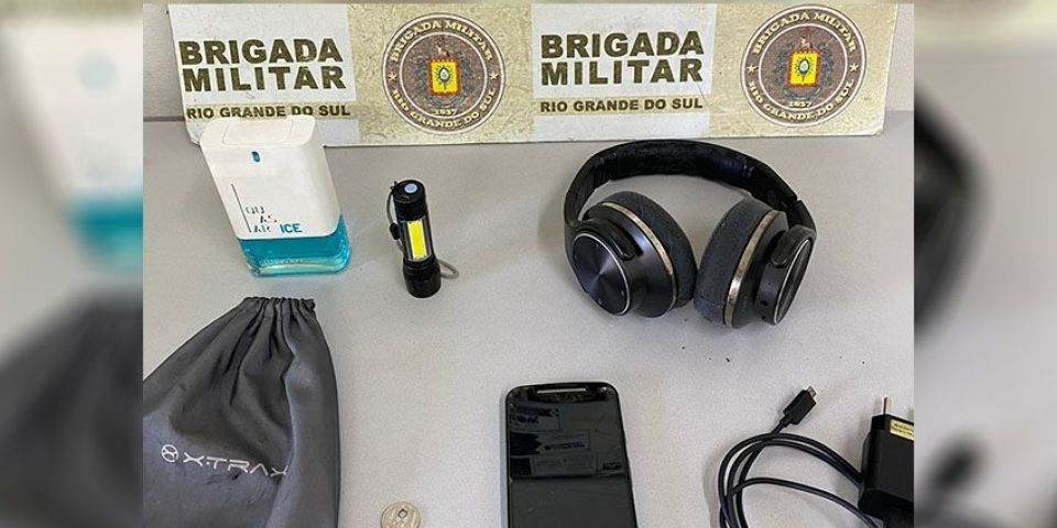 Brigada Militar prende homem por furto em residência em São Lourenço do Sul