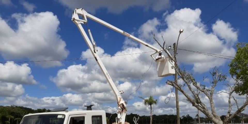Prefeitura de Camaquã instala nova iluminação para a Taça Prainha 2023