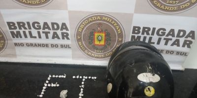 Brigada Militar prende homem por receptação e tráfico de drogas em Camaquã