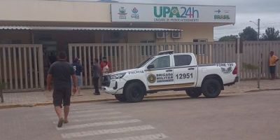 Caso de polícia é atendido com médico na UPA 24h de Camaquã