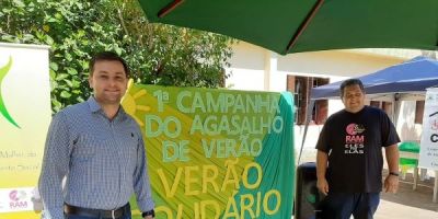 Projeto Verão Solidário distribui 5 mil peças de roupa no lançamento da campanha em Camaquã