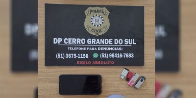 Polícia Civil cumpre mandado de busca por investigação de pornografia infantil em Cerro Grande do Sul