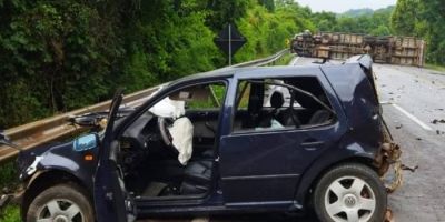 Acidentes na Serra causam interrupções no trânsito em Bento Gonçalves e Caxias do Sul