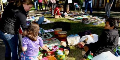 Feira Livre de Artesanato de Camaquã conta com artesanato indígena