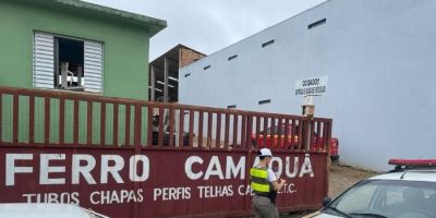 Brigada Militar e Corpo de Bombeiros fiscalizam ferros-velhos em Camaquã