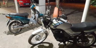 Duas motos suspeitas são apreendidas no interior de Guaíba