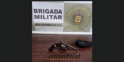 Homem é preso por porte ilegal de arma de fogo em Canguçu