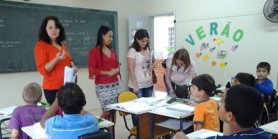 Dom Feliciano - escola Santa Terezinha recebe visita de representantes do Pnaic