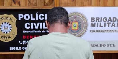 Foragido por descumprimento de medida protetiva é preso em Encruzilhada do Sul