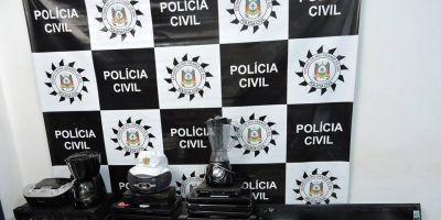 Operação Ludus da Polícia Civil recupera objetos furtados de escola em Cerro Grande do Sul 