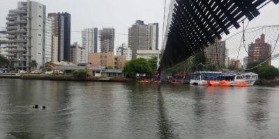 Corpo de jovem desaparecido após queda de ponte pênsil é localizado