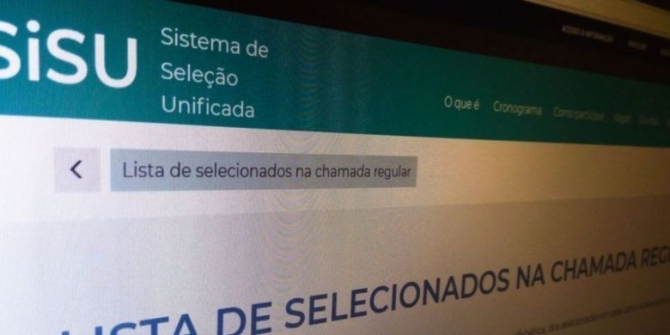 Sisu divulga resultado da primeira chamada nesta terça-feira