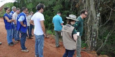 Fiscais do Ibama vistoriam as obras de duplicação da BR-116/RS
