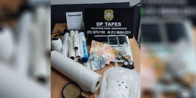 Polícia Civil prende traficante em Tapes