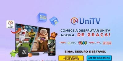 UniTV, o melhor aplicativo de IPTV agora disponível para você