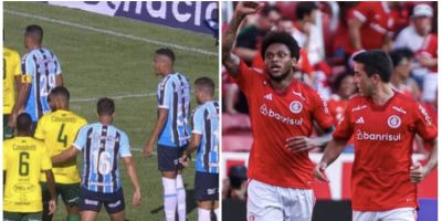 Grêmio empata sem gols com o Ypiranga e Inter goleia o Esportivo na última rodada da primeira fase do Gauchão