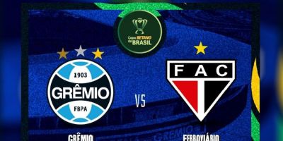 Grêmio enfrenta Ferroviário pela 2ª fase da Copa do Brasil 2023 nesta quinta-feira (16)