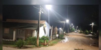 Mais um bairro recebe iluminação de LED em Camaquã