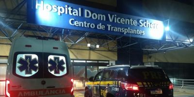 PRF escolta paciente para realizar transplante com urgência em Porto Alegre