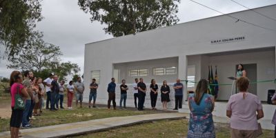 Prefeitura de Tapes reinaugura Escola Municipal de Ensino Fundamental Izalina Peres